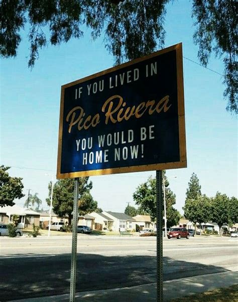 pico rivera sign pico rivera highway signs pico