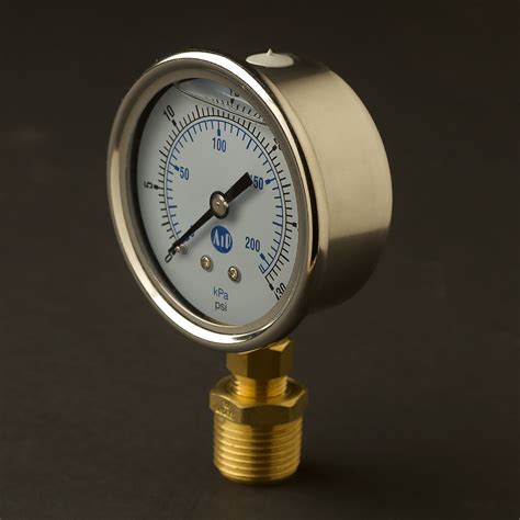 mm   steel case pressure gauge