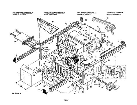 ryobi  table  parts model bt sears partsdirect