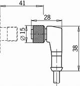 Masszeichnung Euchner sketch template