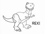 Rex Toy Coloring Story Pages Potato Mr Getcolorings Print Getdrawings sketch template
