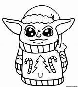 Yoda Coloriage Noel sketch template