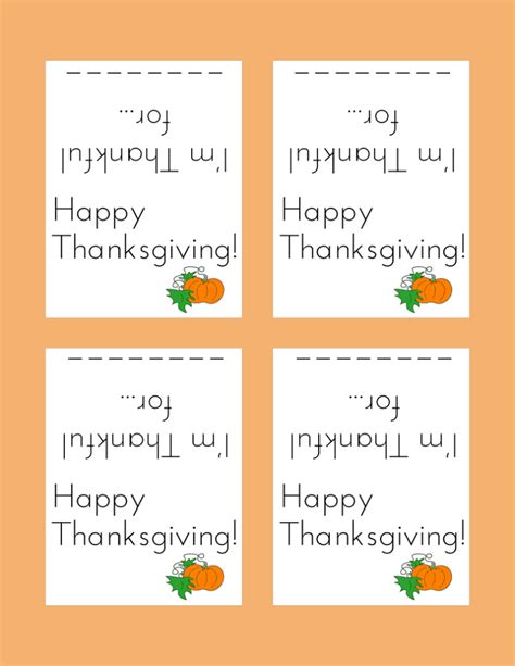 im thankful  thanksgiving place cards craftivity designs