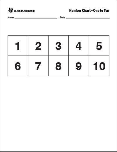 printable number chart   printable numbers number chart number