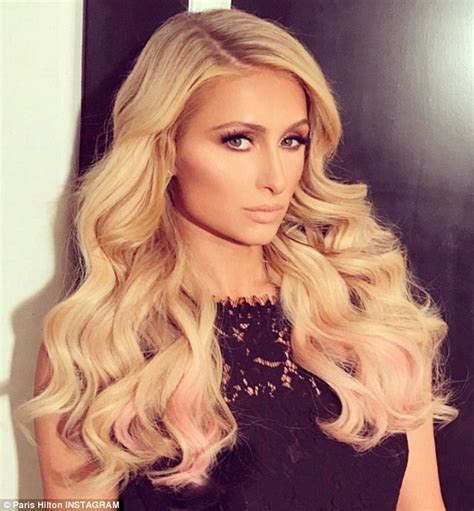 Paris Hilton Flaunts Her Figure In See Through Black Dress In Sexy