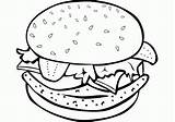 Cheeseburger Getdrawings Squarepants Webstockreview sketch template