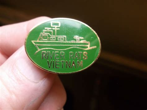 River Rats Vietnam Pin