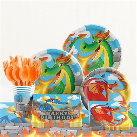 dragons birthday party supplies kit walmartcom walmartcom