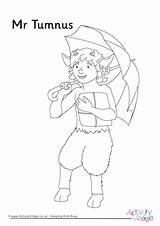 Tumnus Mr Characters sketch template