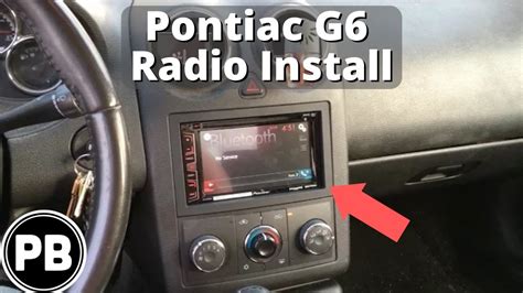 pontiac  radio install pioneer avh xbs  backup camera youtube