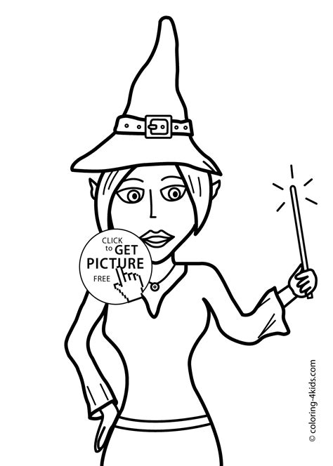 printable witch