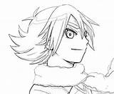 Fubuki Eleven Inazuma Shiro Coloring Pages Happy Another sketch template