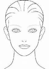 Makeup Template Face Sketch Blank Chart Coloring Drawing Girl Board Charts Pages Sketchite Paintingvalley Doll Sketches Choose sketch template