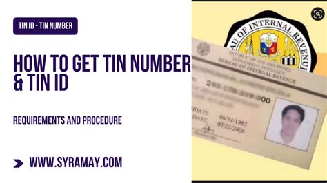 tin number tin id requirements  procedure lucid horizon