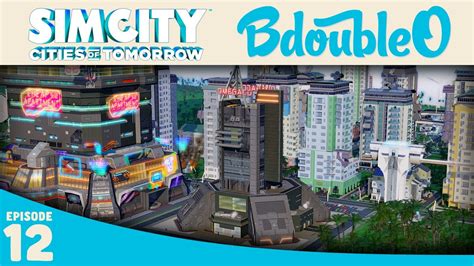 simcity cities  tomorrow omegaco hq  youtube