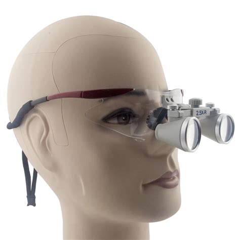 2 5xmagnifier Ultra Light Binocular Dental Glasses Compound Optics