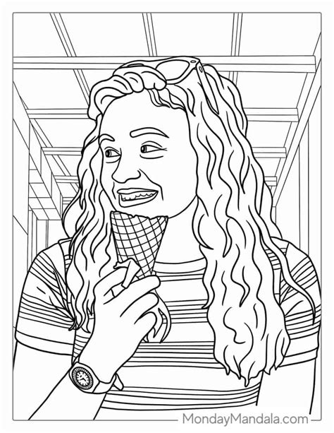 stranger  coloring pages   printables