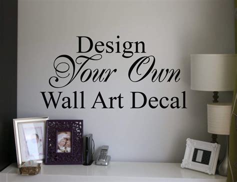 custom wall decal design   decal tool