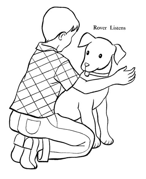 pet dog coloring pages  printable pet coloring pages rover