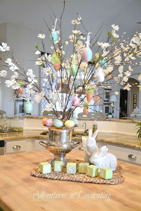 adorable easter decorations   home