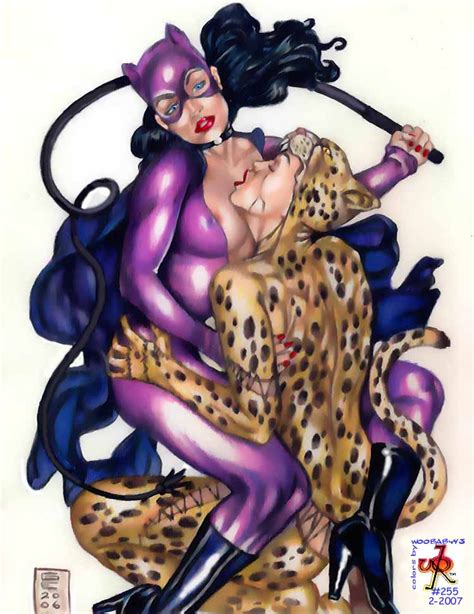 Catwoman Lesbian Sex Cheetah Naked Supervillain Images Superheroes