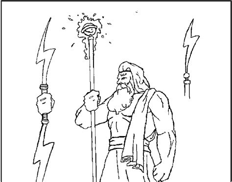 zeus greek god coloring pages printable coloring pages