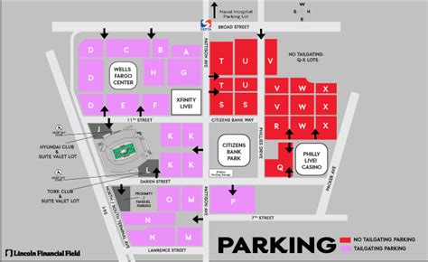 parking lincoln financial field