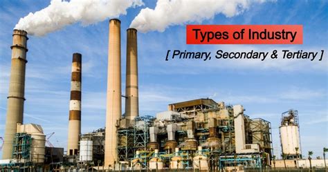 types  industry primary secondary tertiary complete explained