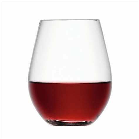 Lsa Stemless Red Wine Glass Tumblers Set Of 4