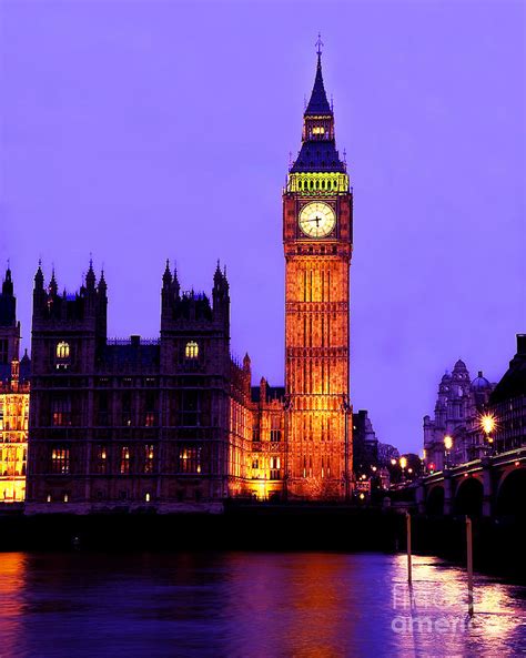 clock tower aka big ben parliament london photograph  chris smith