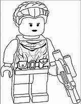 Coloring Wars Lego Star Pages Kids Print Library Clipart sketch template