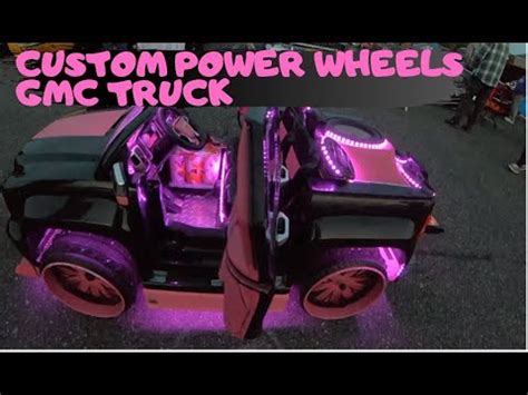custom power wheels gmc denali truck wow youtube
