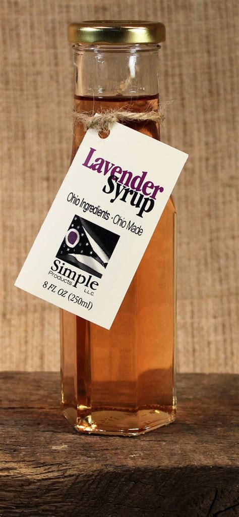 lavender syrup simple gourmet syrups
