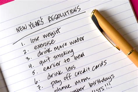 years resolutions  key person  influence