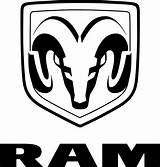 Ram Dodge Logo Vector Clipart Challenger Icon Emblem Auto Transparent Clip High Cliparts Truck Trucks Symbol Fiat Chrysler Logos Quality sketch template