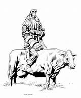Hellboy Coloring Pages Cow Inks Nowlan Kevin Getcolorings Color sketch template