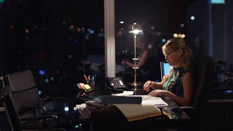 5 Businesswoman Working Late At Night Stock Footage Sbv 304779860