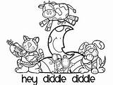 Diddle Hey Coloring Sheet Subject sketch template
