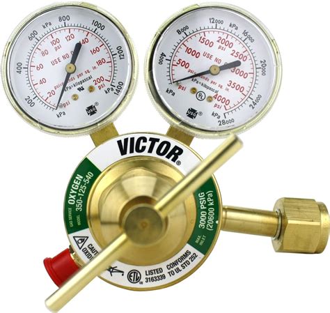 buy victor heavy duty oxygen regulator model    delivery rate   psi cga