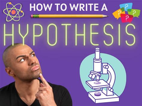 write  hypothesis   easy steps