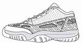 Shoe Foamposites Template Coloring Foamposite Printable Pages sketch template