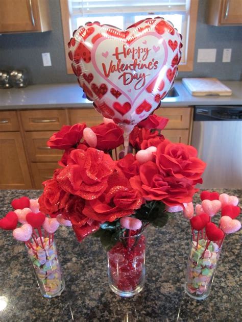 frugal valentines day decor table centerpiece total