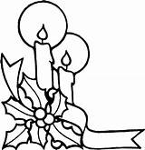 Candles Pinclipart sketch template
