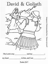 Goliath Verse Memory Bible Psalm Facing Giants Scripture Verses Preschoolers sketch template