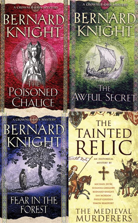 the crowner john series by bernard knight smsa