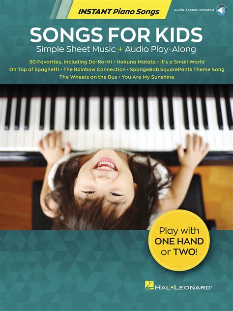 songs  kids instant piano songs simple sheet  audio play