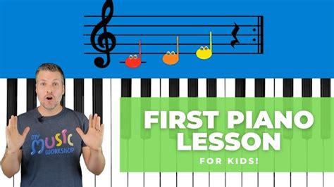 easy  piano lesson  kids youtube