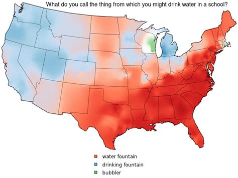 dialect maps of the united states neatorama