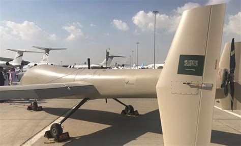 saudi combat drone  debut arab news