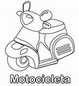 Motocicleta Vivajuegos Juguetes Transportes sketch template